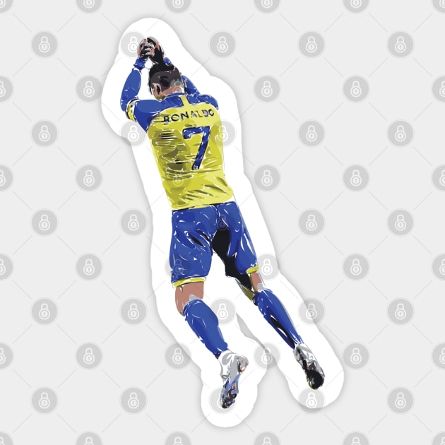 Ronaldo - Al-Nassr Sticker by DonsEye